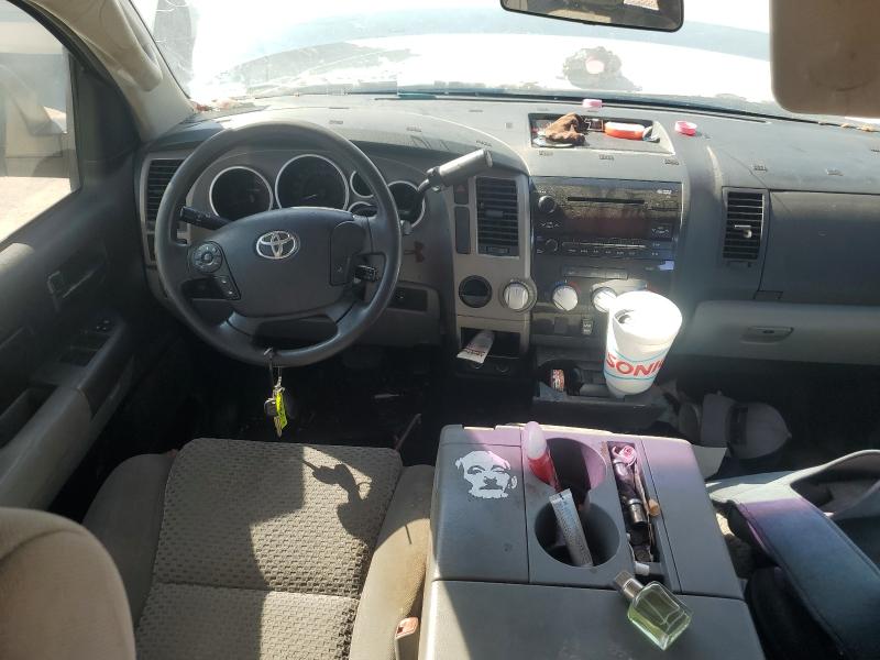 5TFRM5F12DX056608 - 2013 TOYOTA TUNDRA DOUBLE CAB SR5 WHITE photo 8