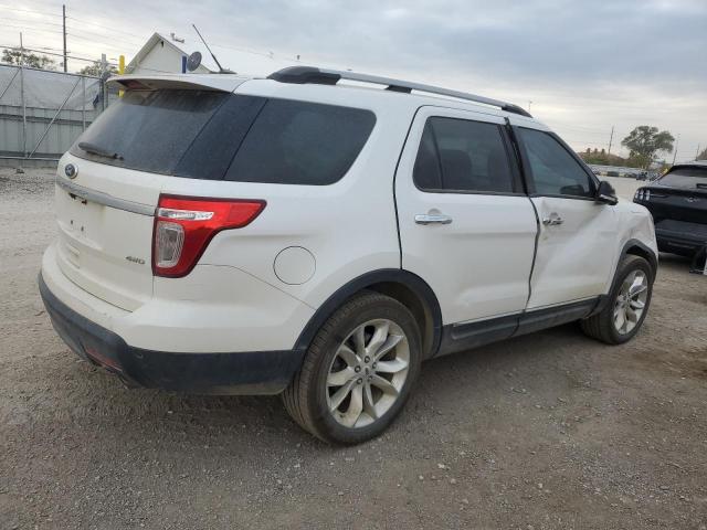 1FM5K8D88EGB76786 - 2014 FORD EXPLORER XLT თეთრი ფოტო 3