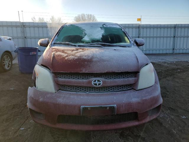 JTKKT624765010631 - 2006 TOYOTA SCION XA BURGUNDY photo 5