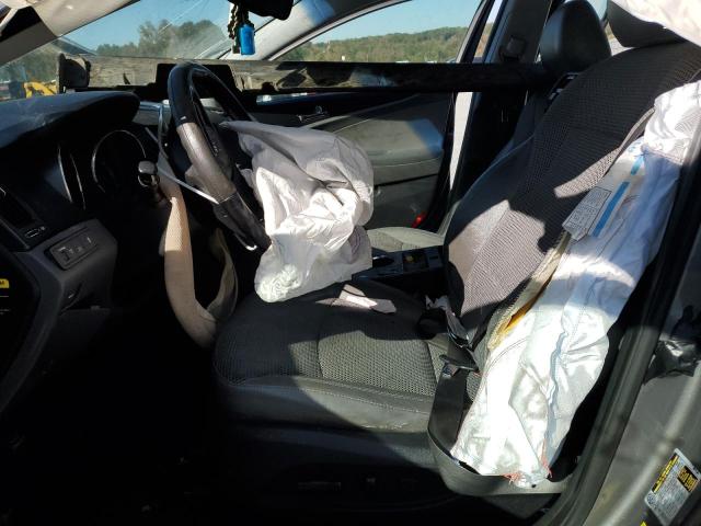 5NPEC4AC8DH534742 - 2013 HYUNDAI SONATA SE CHARCOAL photo 7