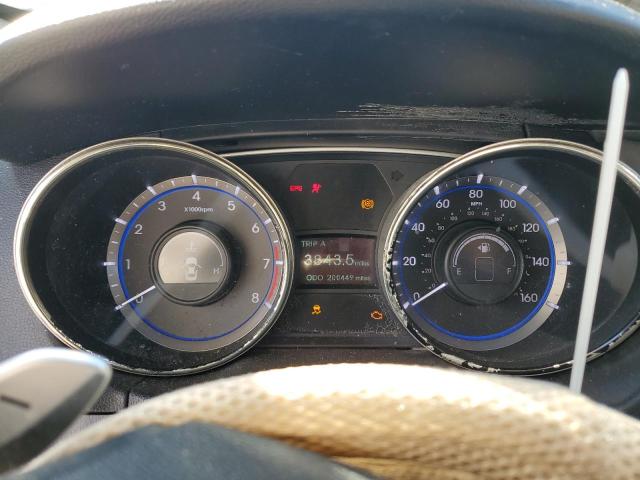 5NPEC4AC8DH534742 - 2013 HYUNDAI SONATA SE CHARCOAL photo 9