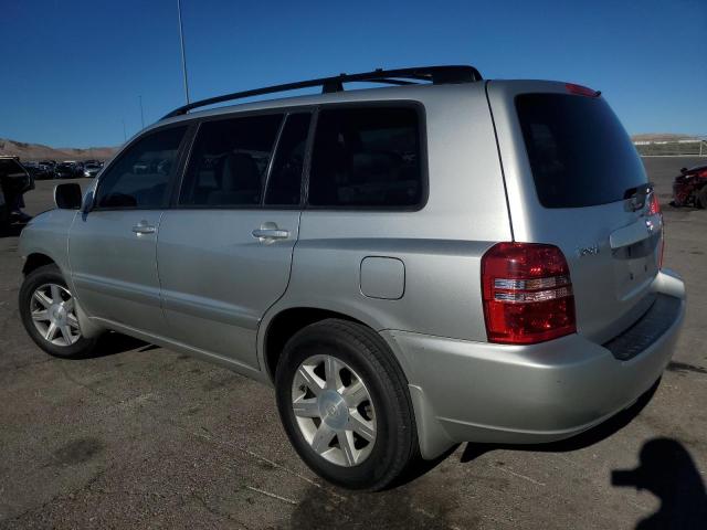 JTEGD21A920030425 - 2002 TOYOTA HIGHLANDER SILVER photo 2