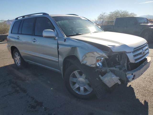 JTEGD21A920030425 - 2002 TOYOTA HIGHLANDER SILVER photo 4