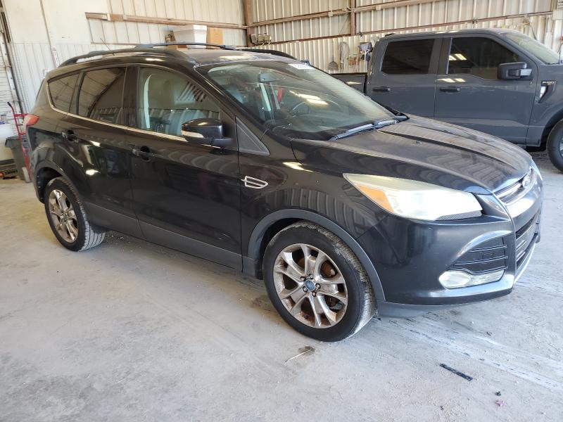 1FMCU0HX4DUC85718 - 2013 FORD ESCAPE SEL أسود صورة 4