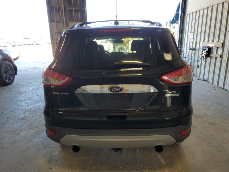 1FMCU0HX4DUC85718 - 2013 FORD ESCAPE SEL أسود صورة 6