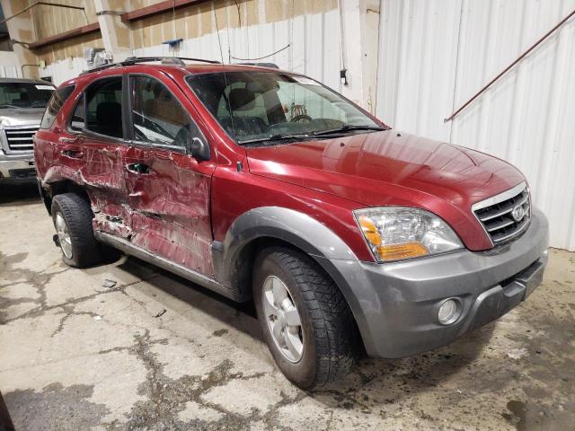 KNDJC736575751922 - 2007 KIA SORENTO EX BURGUNDY photo 4