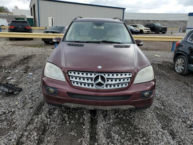 4JGBB86EX8A309061 - 2008 MERCEDES-BENZ ML 350 BURGUNDY photo 5