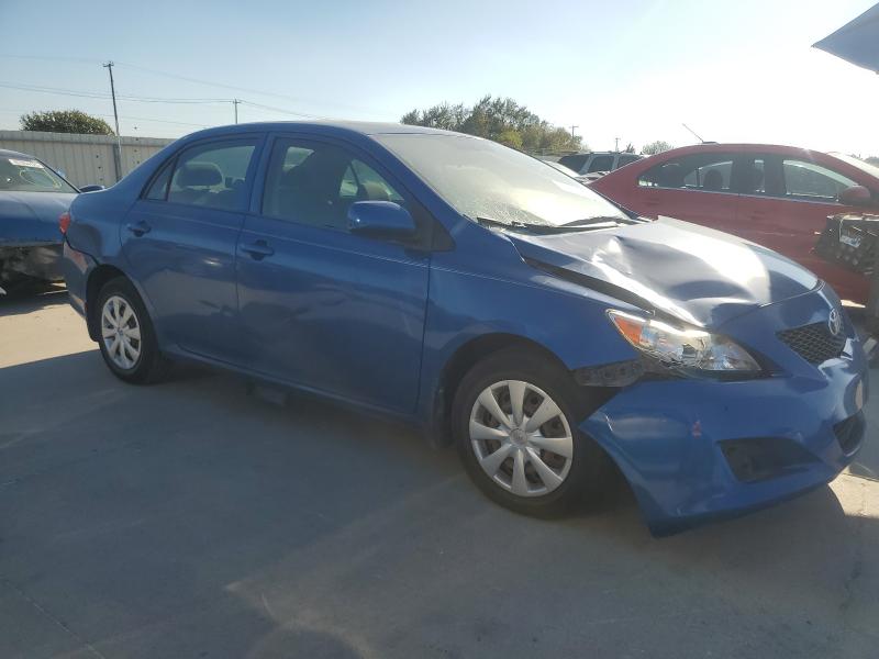 1NXBU40E99Z122924 - 2009 TOYOTA COROLLA BASE BLUE photo 4