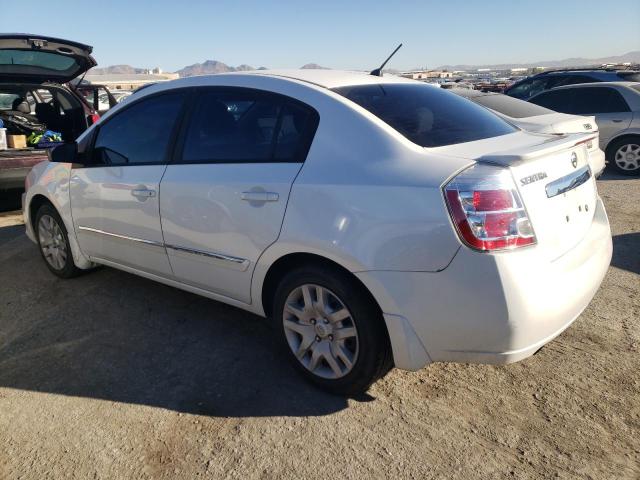 3N1AB6AP6CL634095 - 2012 NISSAN SENTRA 2.0 WHITE photo 2