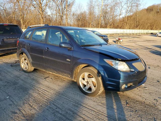 5Y2SM66855Z452414 - 2005 PONTIAC VIBE BLUE photo 4