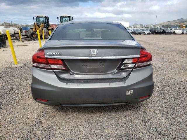 2HGFB2F55DH594641 - 2013 HONDA CIVIC LX CHARCOAL photo 6