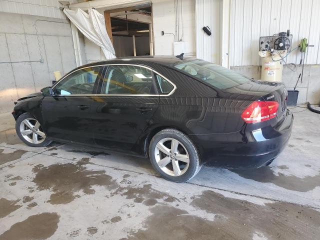 1VWBS7A38FC046250 - 2015 VOLKSWAGEN PASSAT SE BLACK photo 2