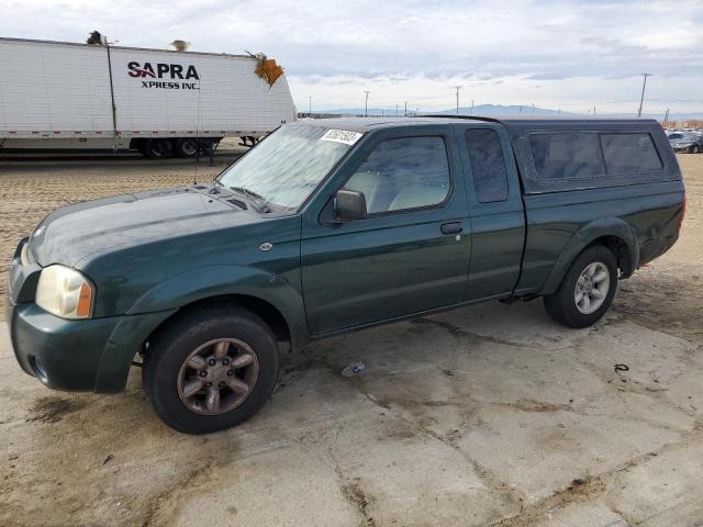 1N6DD26S92C339073 - 2002 NISSAN FRONTIER KING CAB XE GREEN photo 1