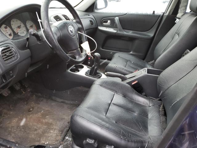 JM1BJ245731180633 - 2003 MAZDA PROTEGE PR5 蓝色 照片 7
