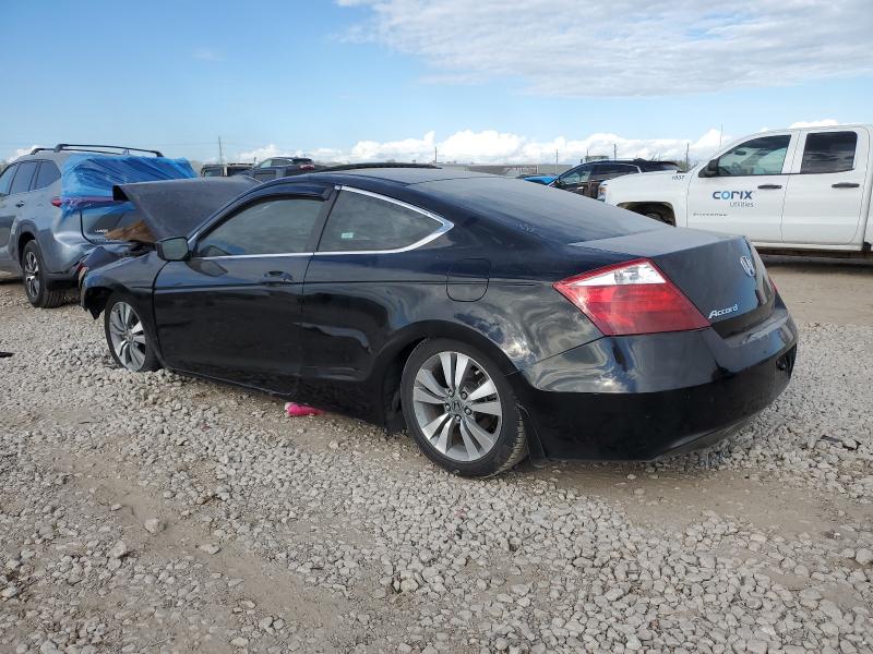 1HGCS12769A013500 - 2009 HONDA ACCORD EX BLACK photo 2