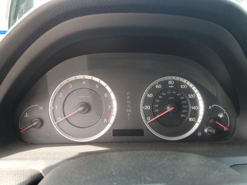 1HGCS12769A013500 - 2009 HONDA ACCORD EX BLACK photo 9