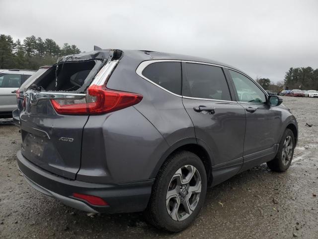 5J6RW2H86HL027820 - 2017 HONDA CR-V EXL GRAY photo 3