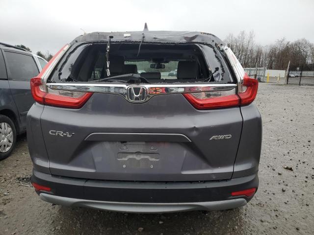 5J6RW2H86HL027820 - 2017 HONDA CR-V EXL GRAY photo 6