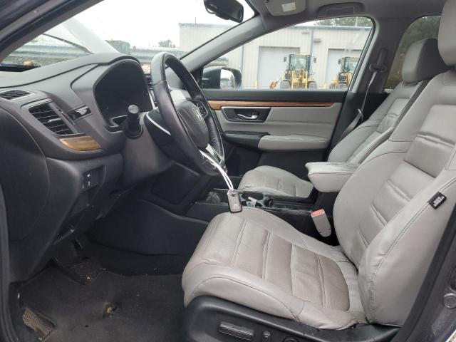 5J6RW2H86HL027820 - 2017 HONDA CR-V EXL GRAY photo 7