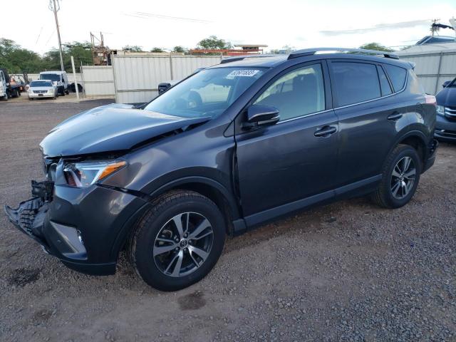 JTMWFREV3JJ160726 - 2018 TOYOTA RAV4 ADVENTURE GRAY photo 1