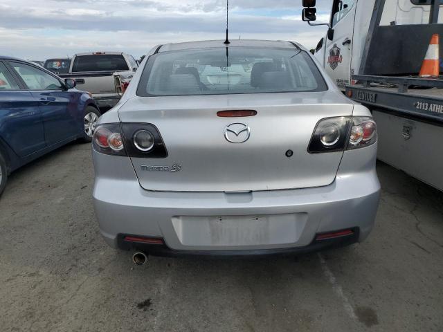 JM1BK12G471736043 - 2007 MAZDA 3 I SILVER photo 6