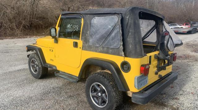 1J4FA39SX2P731455 - 2002 JEEP WRANGLER / X YELLOW photo 3