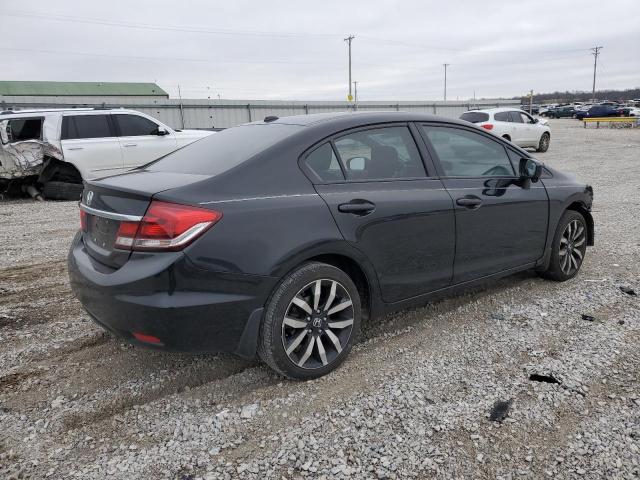 19XFB2F98FE085353 - 2015 HONDA CIVIC EXL შავი ფოტო 3