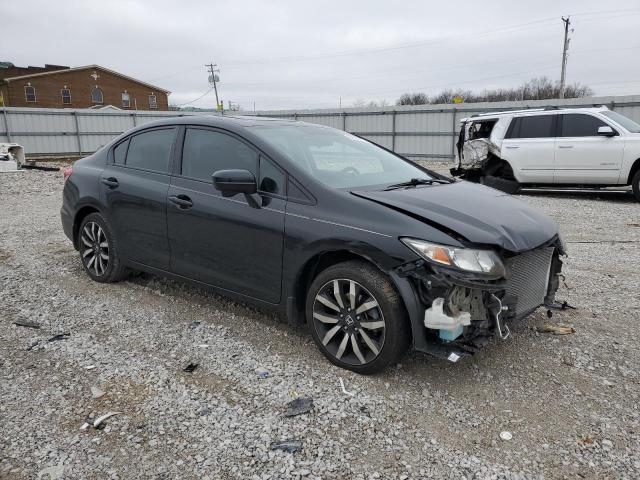 19XFB2F98FE085353 - 2015 HONDA CIVIC EXL შავი ფოტო 4