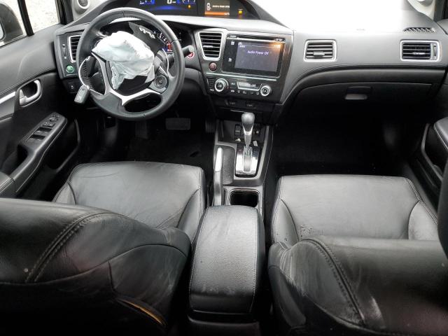 19XFB2F98FE085353 - 2015 HONDA CIVIC EXL შავი ფოტო 8