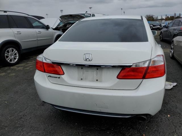 1HGCR2F78EA071825 - 2014 HONDA ACCORD EX WHITE photo 6