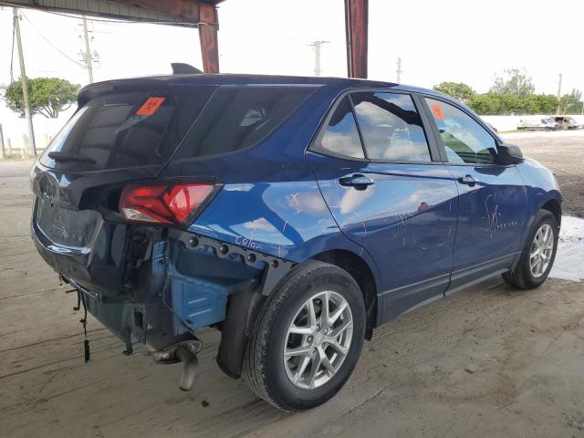 2GNAXHEV6N6117946 - 2022 CHEVROLET EQUINOX LS BLUE photo 3