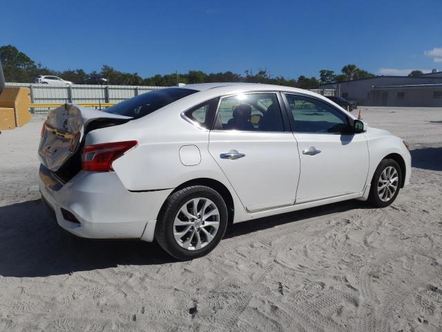 3N1AB7AP6JL659257 - 2018 NISSAN SENTRA S WHITE photo 3