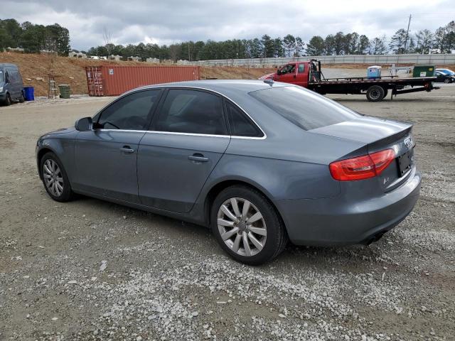 WAUBFAFLXDN046357 - 2013 AUDI A4 PREMIUM GRAY photo 2