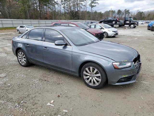 WAUBFAFLXDN046357 - 2013 AUDI A4 PREMIUM GRAY photo 4