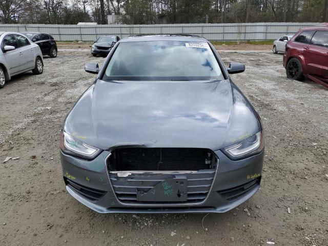 WAUBFAFLXDN046357 - 2013 AUDI A4 PREMIUM GRAY photo 5