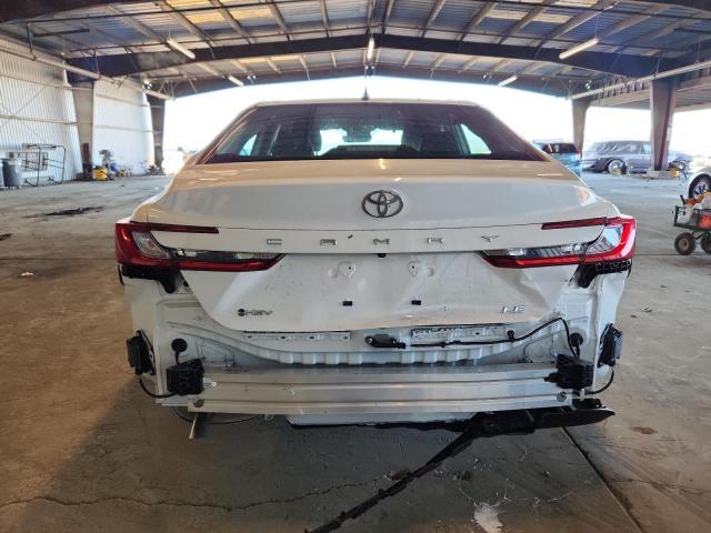 4T1DAACK6SU102170 - 2025 TOYOTA CAMRY XSE WHITE photo 6