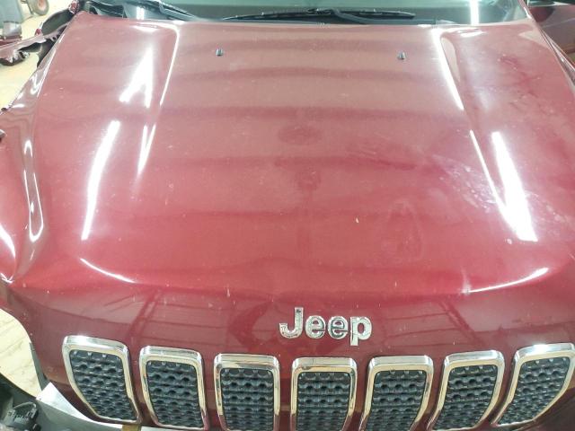 1C4PJMCB7KD311422 - 2019 JEEP CHEROKEE LATITUDE წითელი ფოტო 12