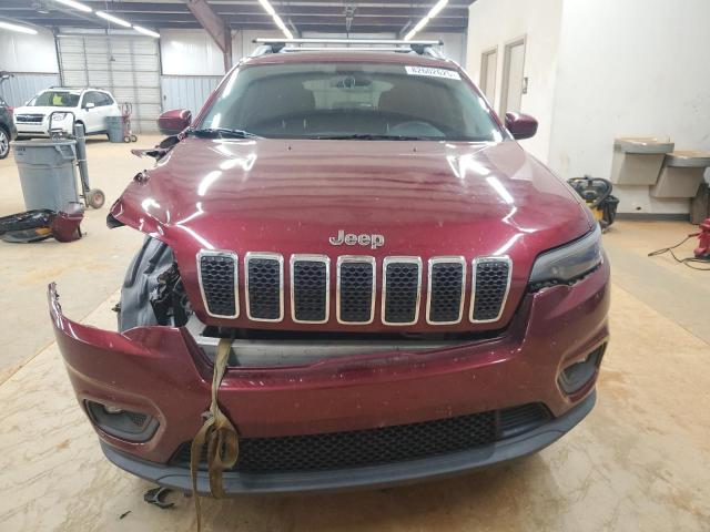 1C4PJMCB7KD311422 - 2019 JEEP CHEROKEE LATITUDE წითელი ფოტო 5