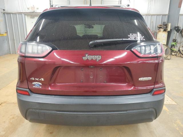 1C4PJMCB7KD311422 - 2019 JEEP CHEROKEE LATITUDE წითელი ფოტო 6