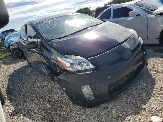 JTDKN3DUXB1382317 - 2011 TOYOTA PRIUS BLACK photo 4