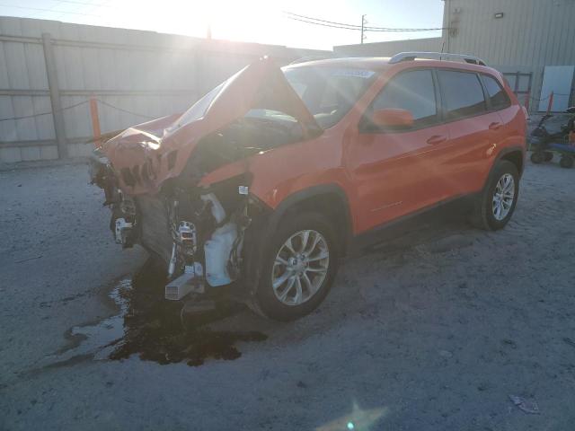 1C4PJMCB7MD131778 - 2021 JEEP CHEROKEE LATITUDE ORANGE photo 1