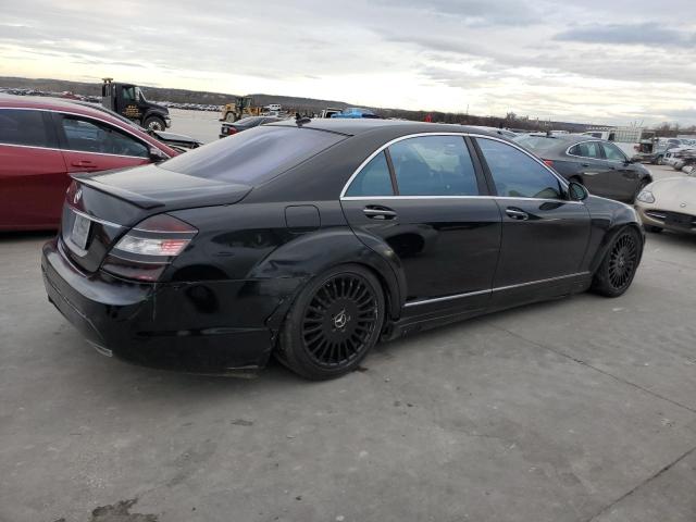 WDDNG71X28A178784 - 2008 MERCEDES-BENZ S 550 BLACK photo 3