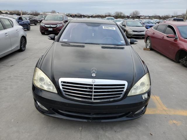 WDDNG71X28A178784 - 2008 MERCEDES-BENZ S 550 BLACK photo 5