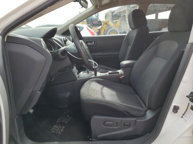 JN8AS5MV1DW616119 - 2013 NISSAN ROGUE S WHITE photo 7