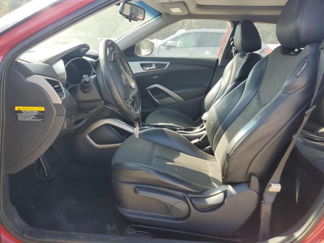 KMHTC6AD9DU106353 - 2013 HYUNDAI VELOSTER წითელი ფოტო 7