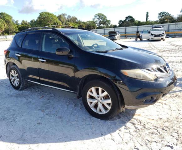 JN8AZ1MU6DW203382 - 2013 NISSAN MURANO S BLACK photo 4