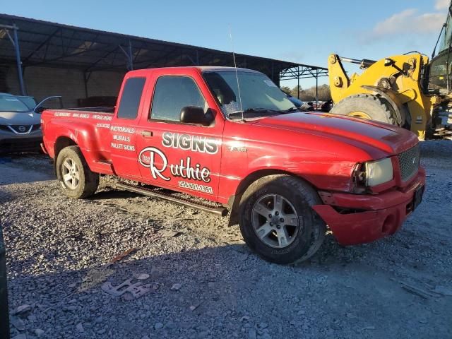 1FTZR45E32PA97861 - 2002 FORD RANGER SUPER CAB RED photo 4