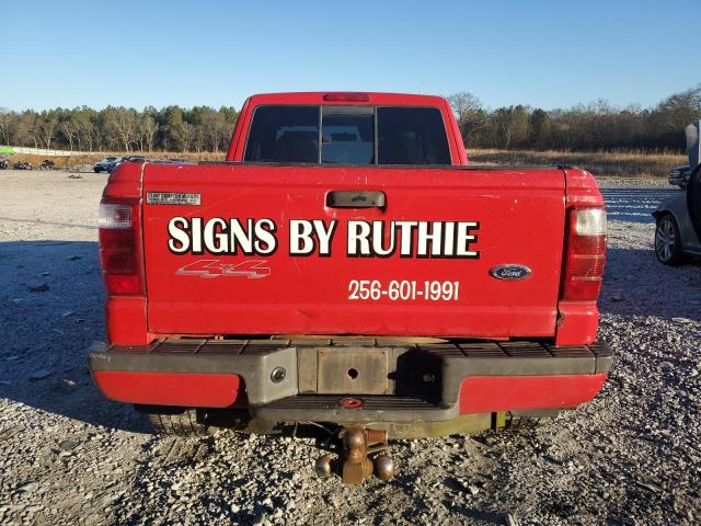 1FTZR45E32PA97861 - 2002 FORD RANGER SUPER CAB RED photo 6