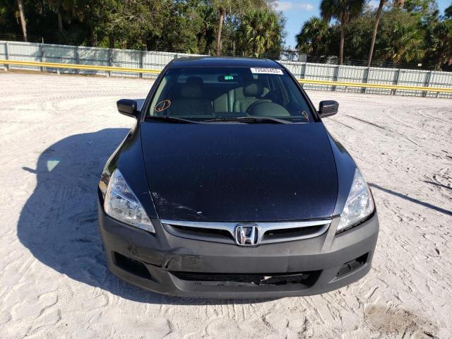 1HGCM56866A163901 - 2006 HONDA ACCORD EX BLACK photo 5