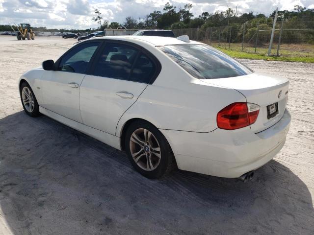 WBAVC53578FZ81998 - 2008 BMW 328 I SULEV WHITE photo 2